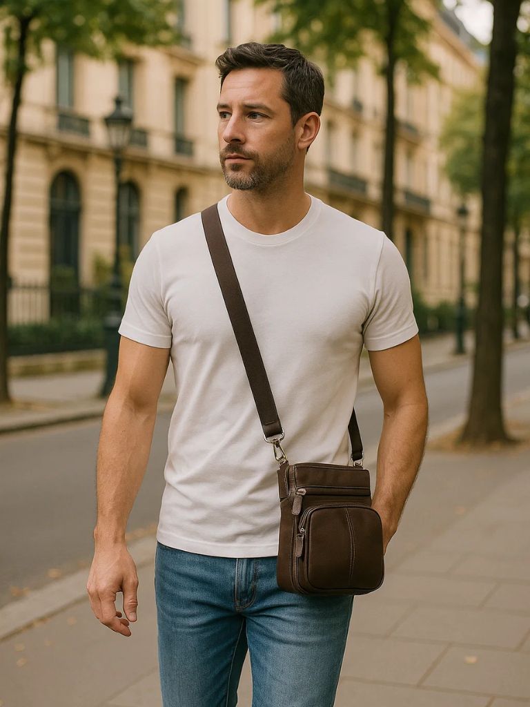 Rowan Leather Crossbody Bag