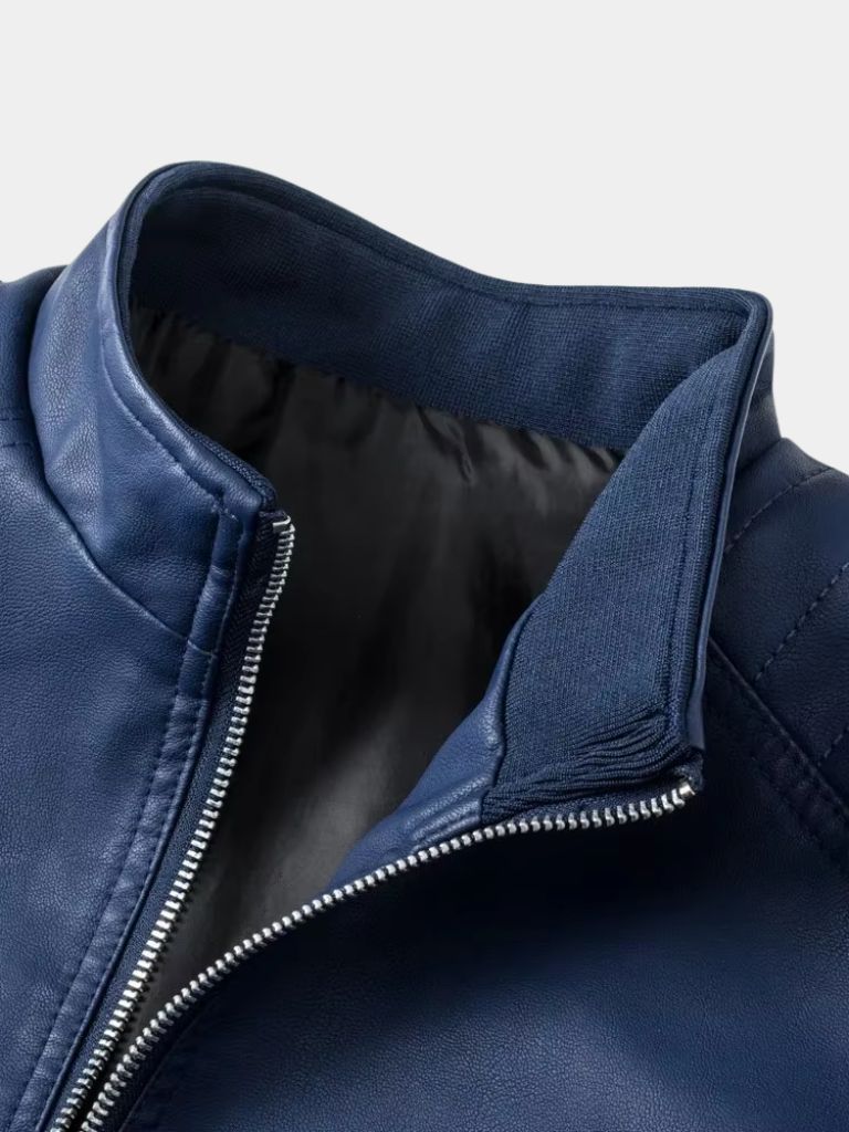 Rowan Crossed Leather Jacket