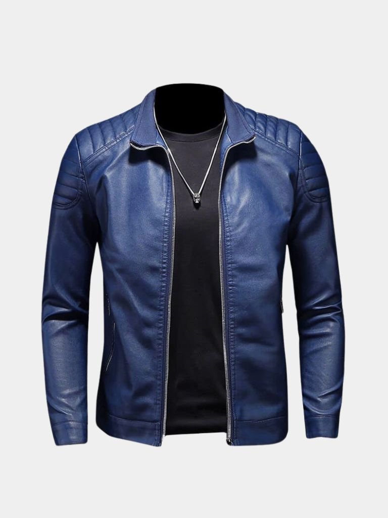Rowan Crossed Leather Jacket