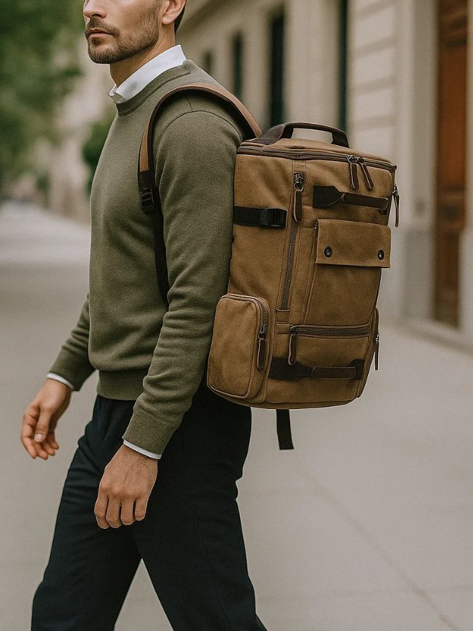 Rowan Vintage Backpack - Dune Vanguard Collection