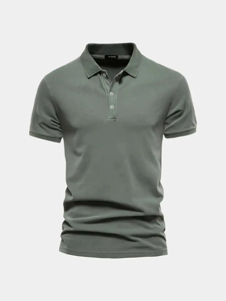 Essential Cotton Polo - Rowan