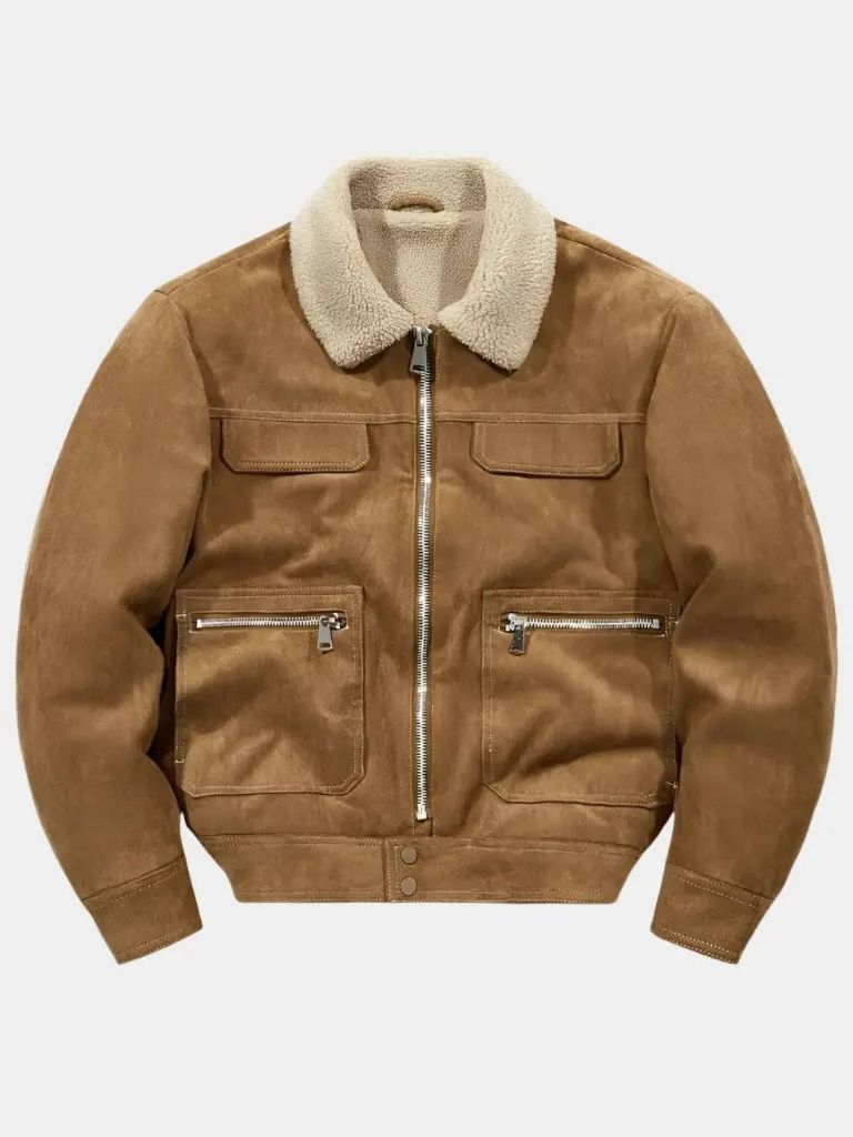 Rowan Essential Fleece Suede Jacket