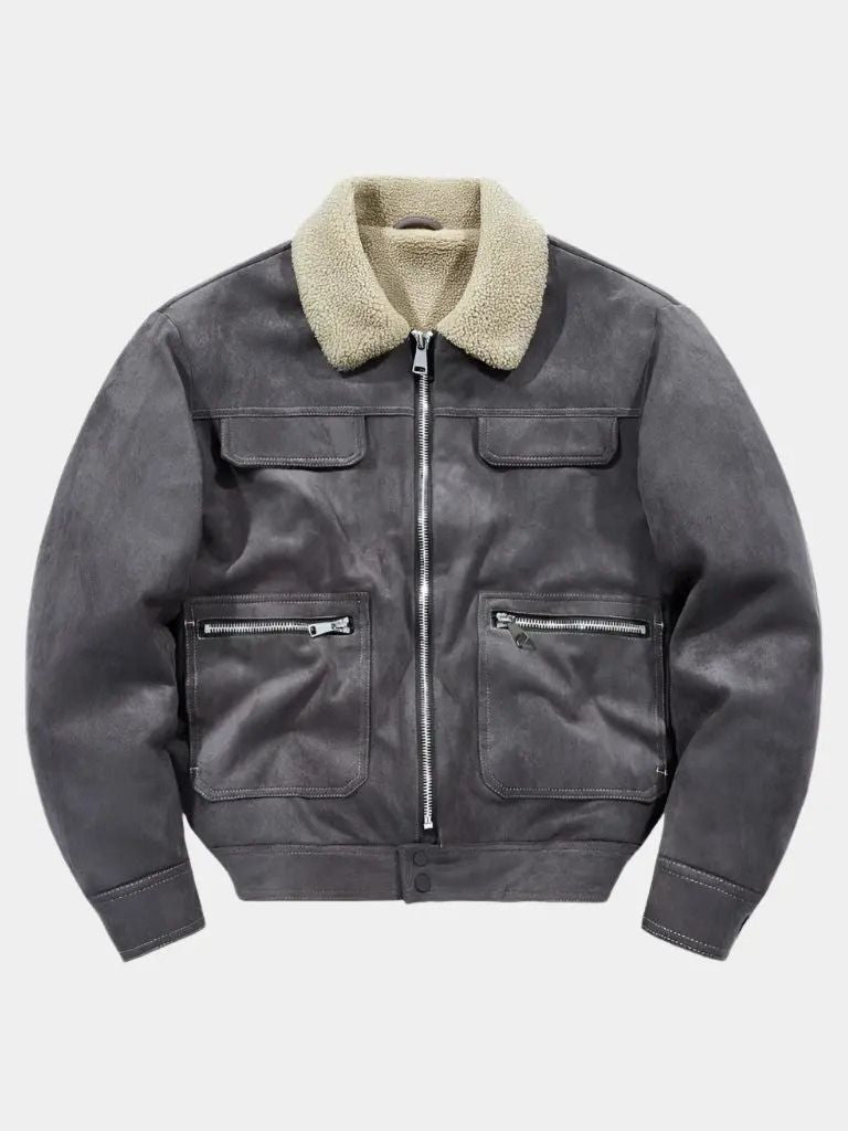 Rowan Essential Fleece Suede Jacket