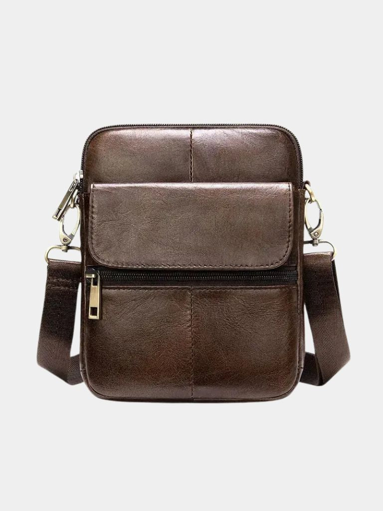 Rowan Essential Leather Crossbody Bag