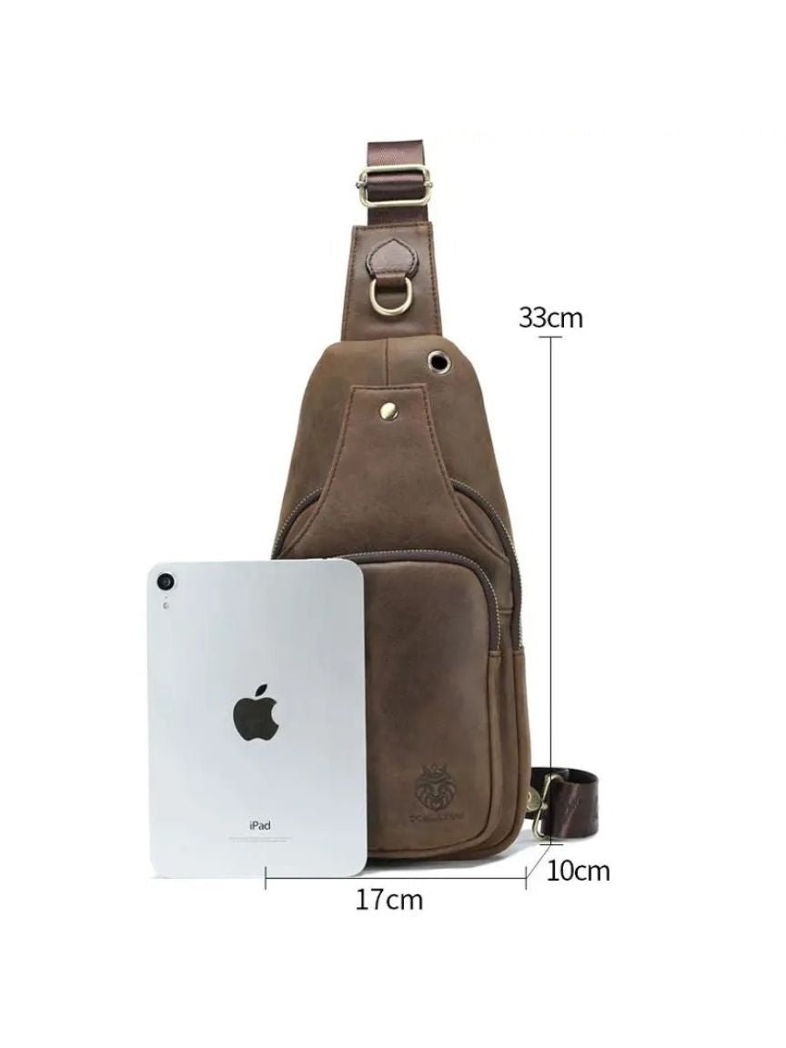 Rowan Essential Leather Shoulder Bag