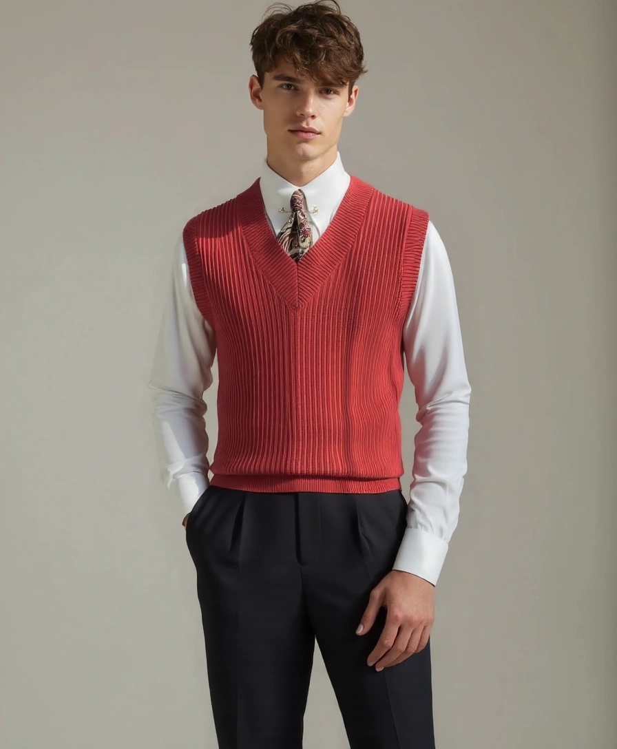 Knitted Vest - Rowan