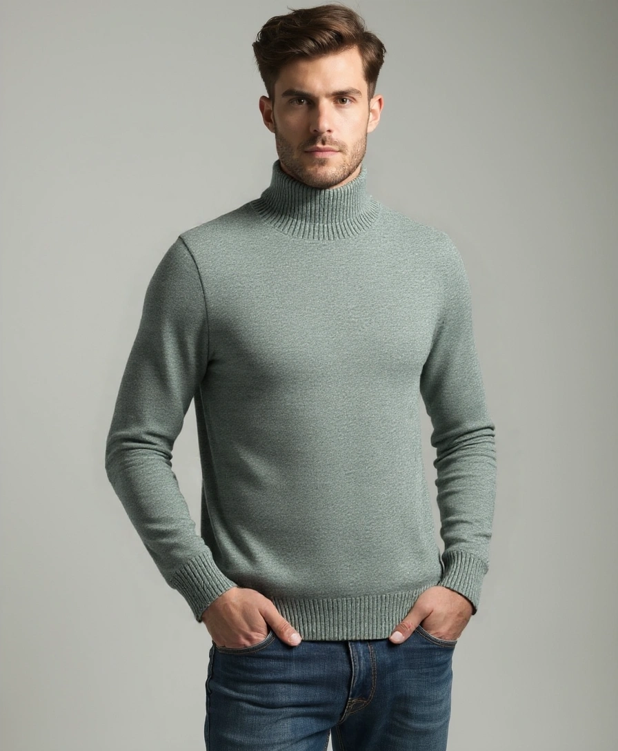 High Neck Sweater