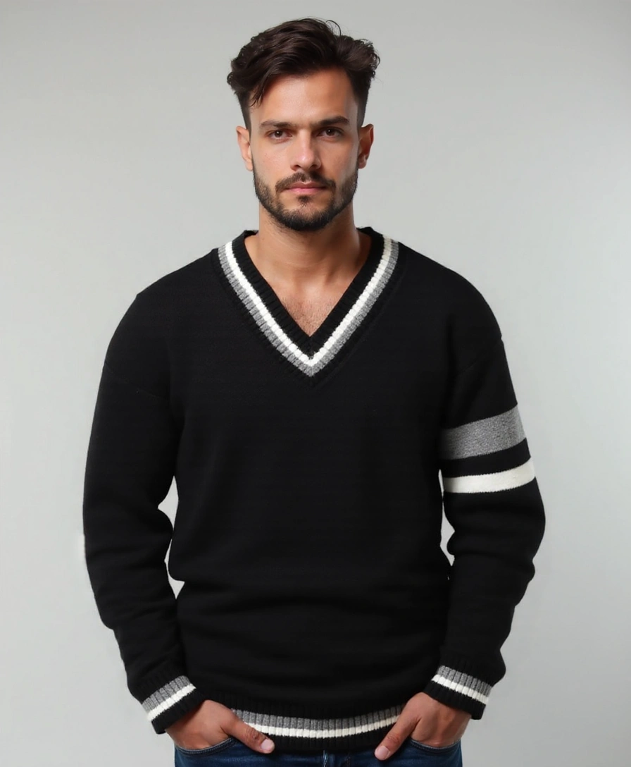 V-Neck Sweater - Rowan