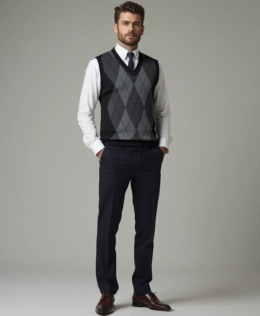 Basic Academic Sweater - Rowan
