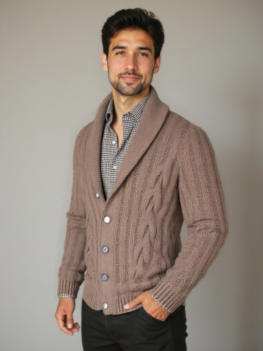 Men's Knit Vest - Rowan