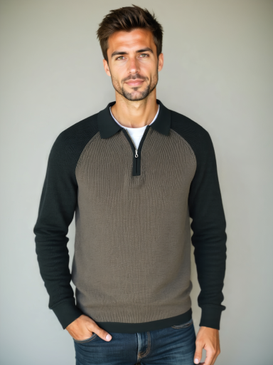 Raglan Zip Sweater - Rowan