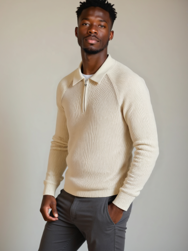 Raglan Zip Sweater - Rowan