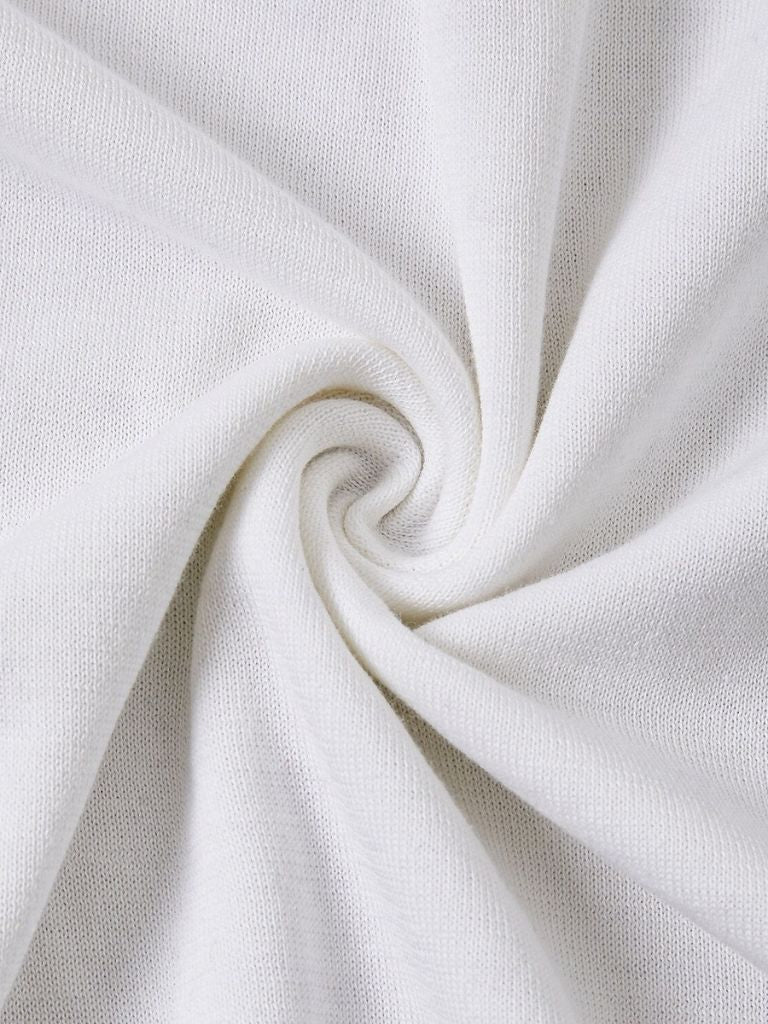 Ivory Elite Long Sleeve Polo – Rowan