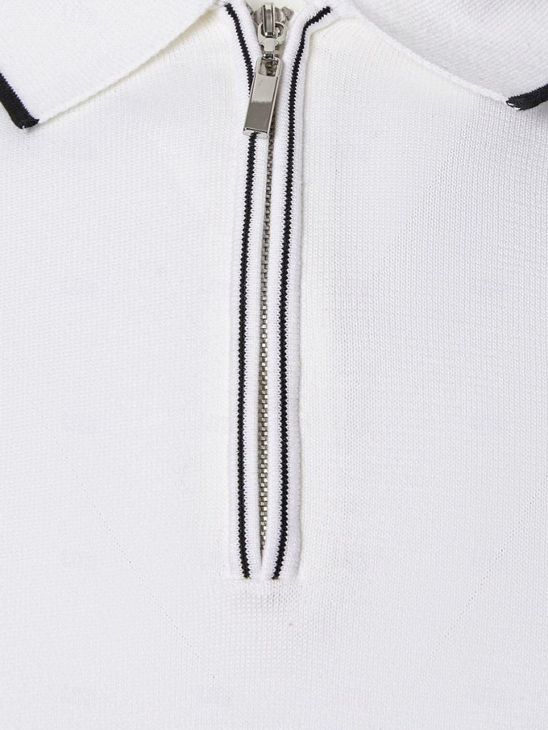 Ivory Elite Long Sleeve Polo – Rowan