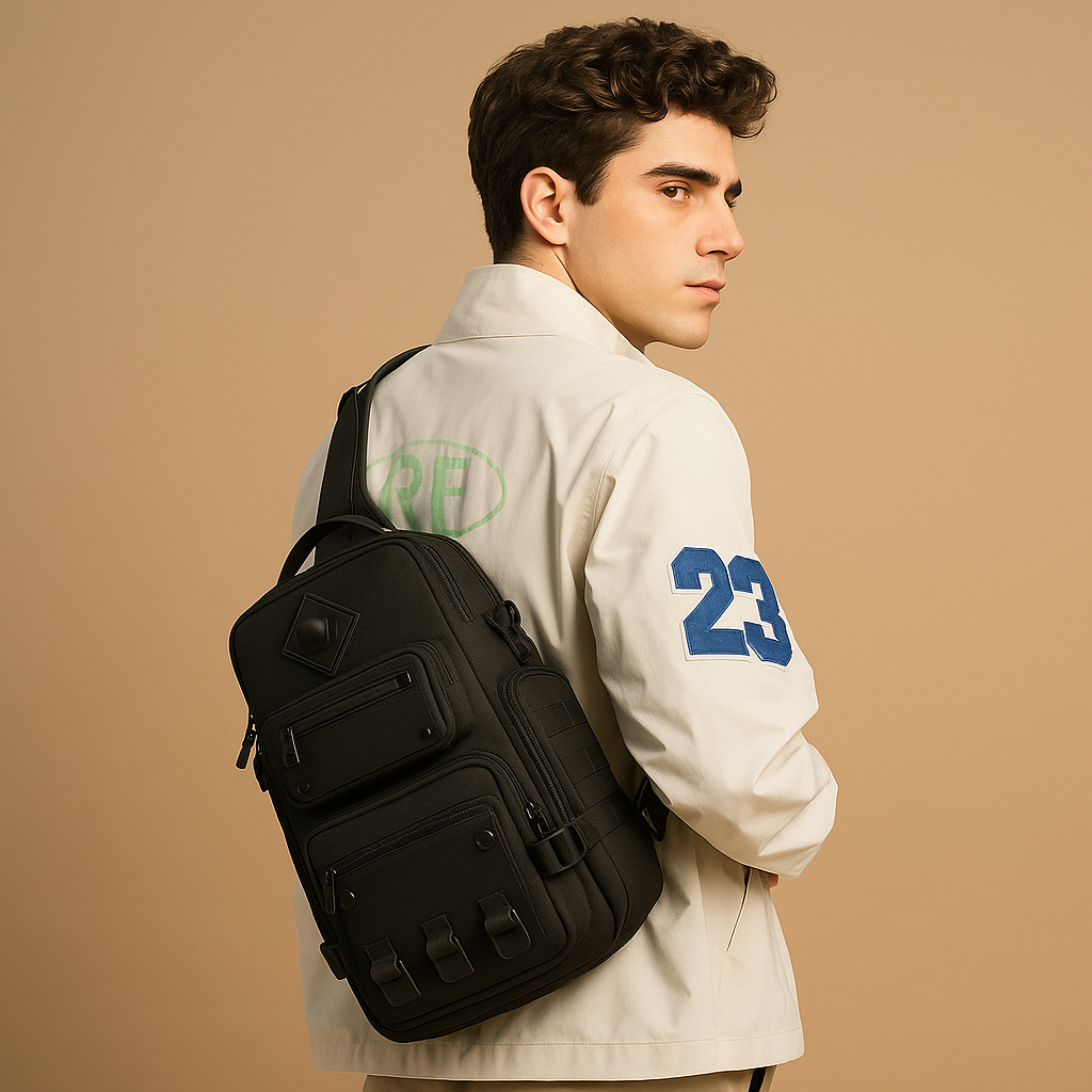 Large anti-theft crossbody bag | Carter
