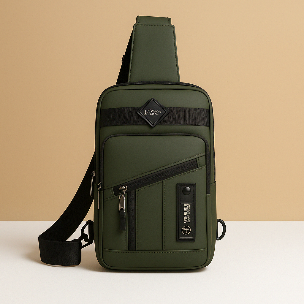 Large anti-theft messenger bag | Nathan