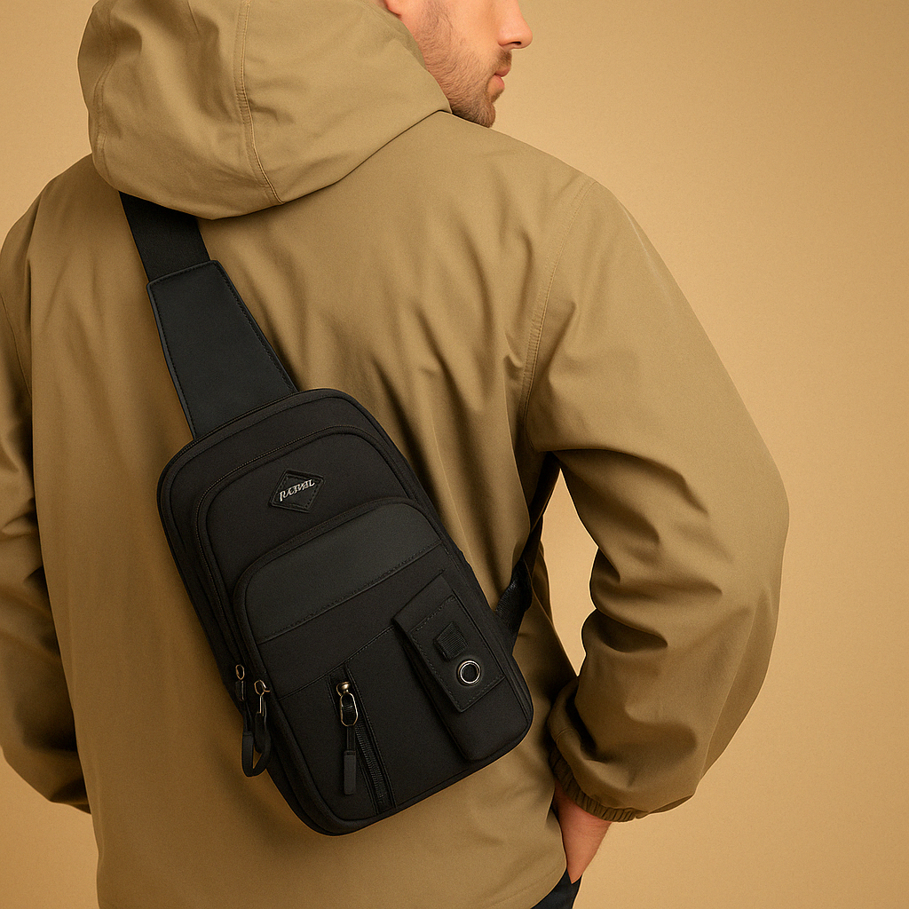 Large anti-theft messenger bag | Nathan