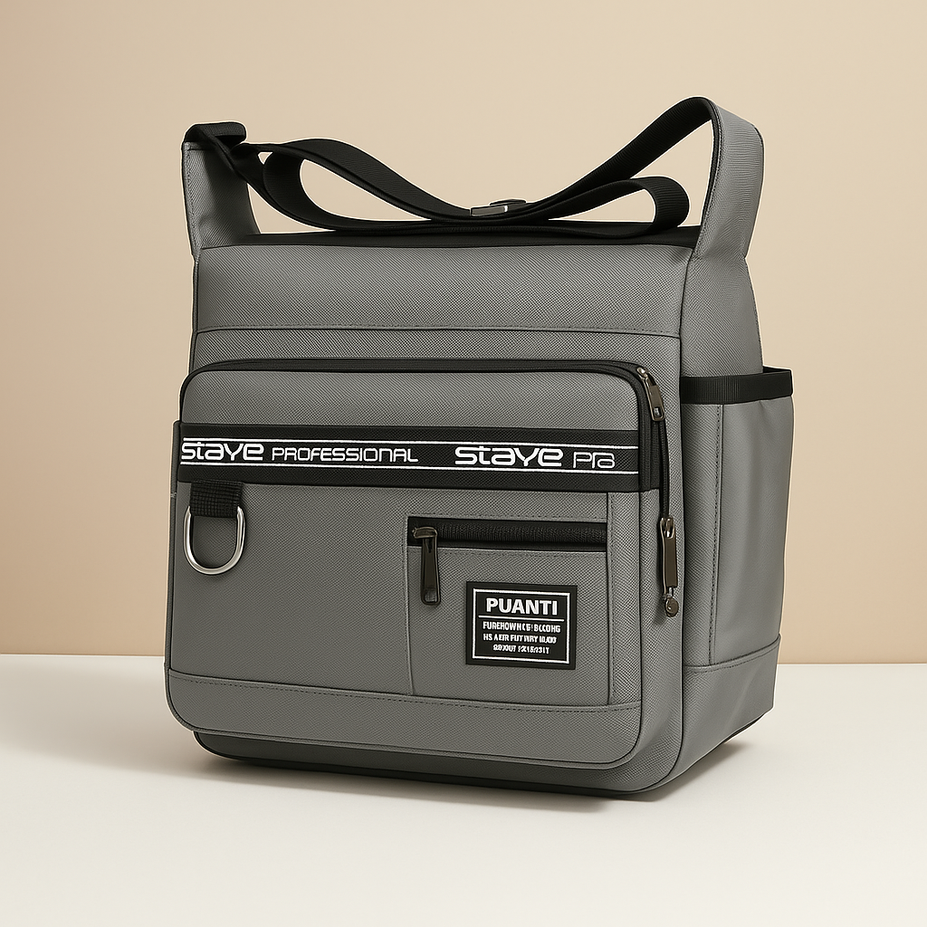 Large anti-theft messenger bag | Zachary