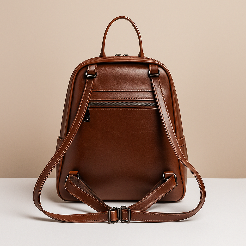 Convertible leather backpack handbag | Amelia