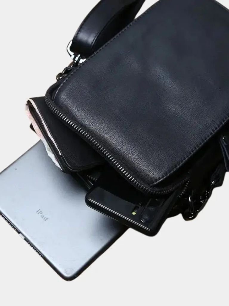 Rowan Men's Leather Messenger Bag