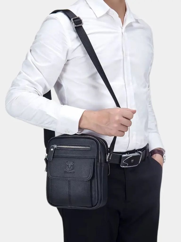 Rowan Leather Messenger Bag