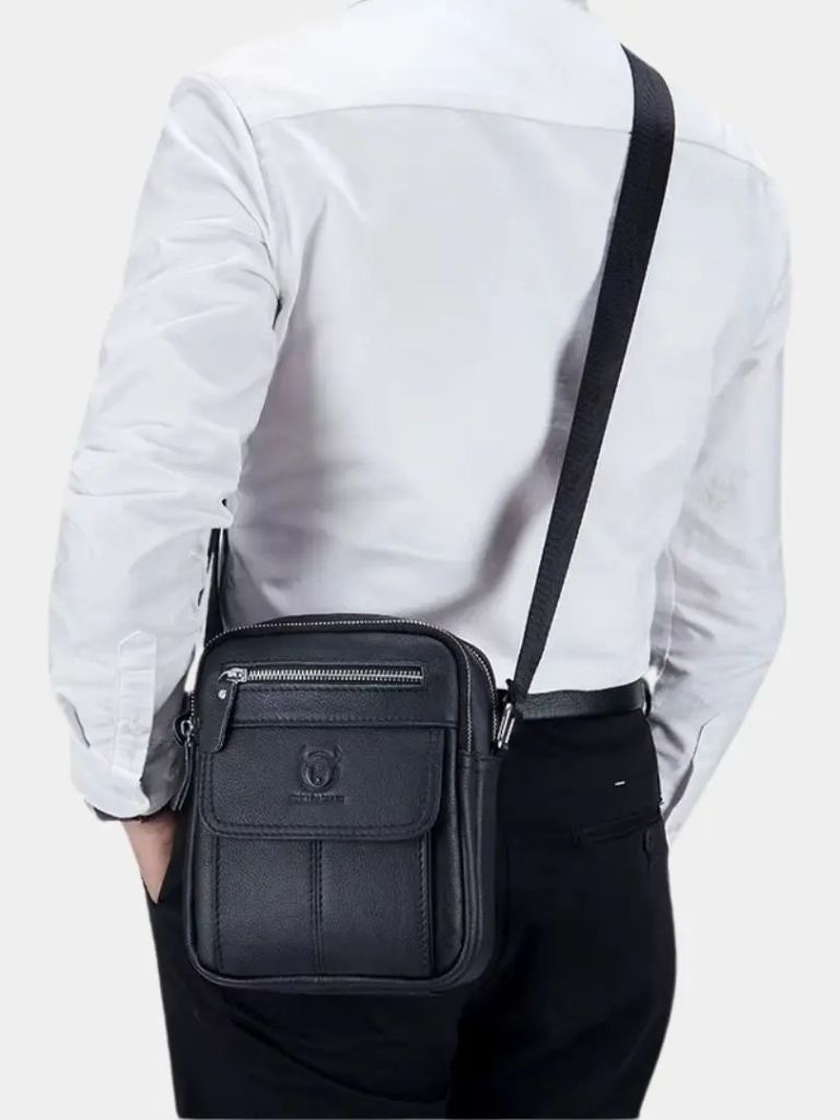 Rowan Leather Messenger Bag