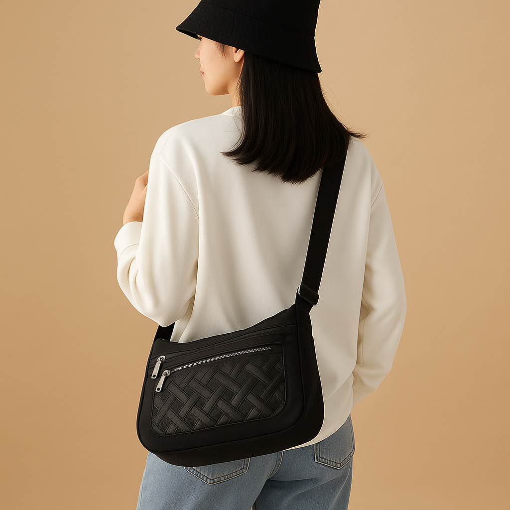 Luxury anti-theft messenger bag | Claire