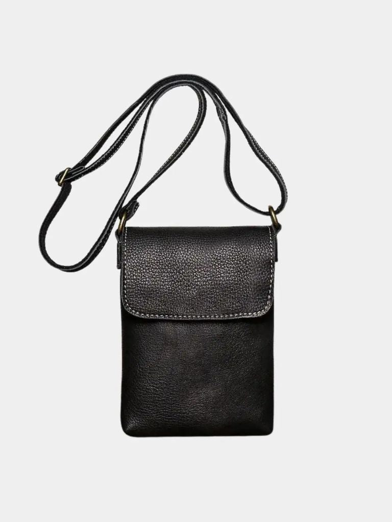 Rowan Men's Mini Leather Crossbody Bag