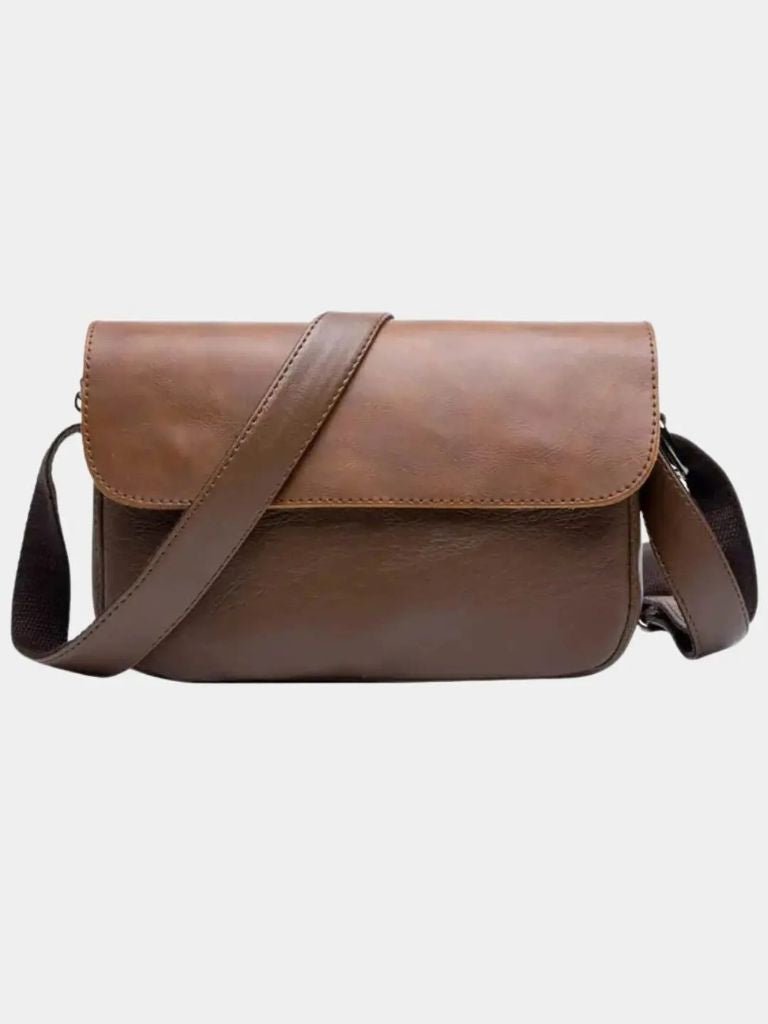 Rowan Milan Essential Leather Crossbody Bag
