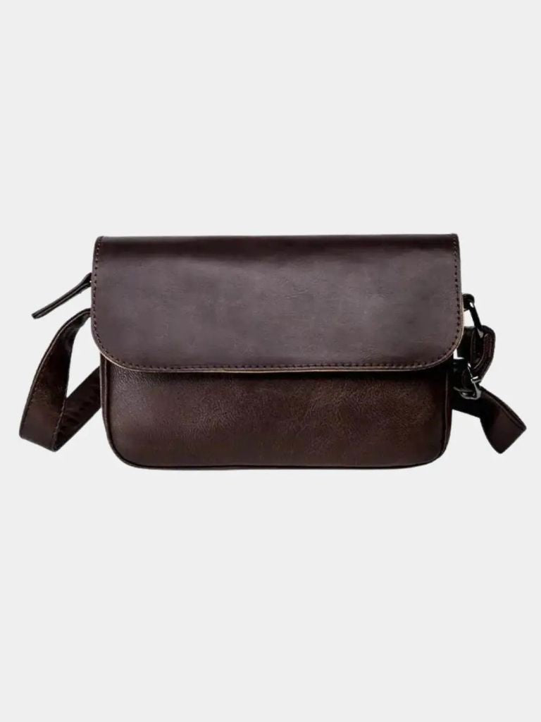 Rowan Milan Essential Leather Crossbody Bag
