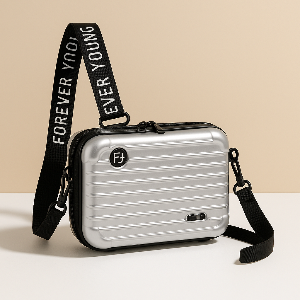 Mini suitcase crossbody bag | Harper