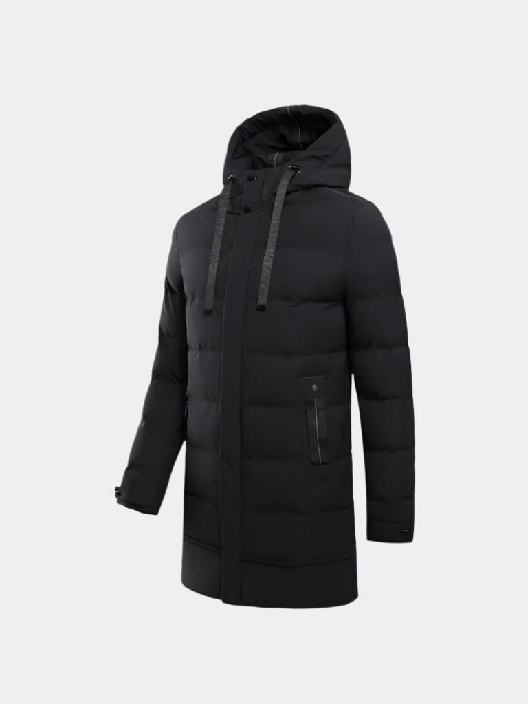 Rowan Long Minimalist Puffer Coat