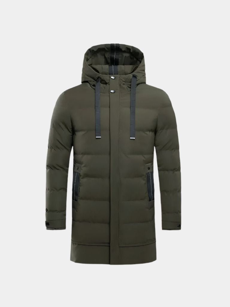 Rowan Long Minimalist Puffer Coat