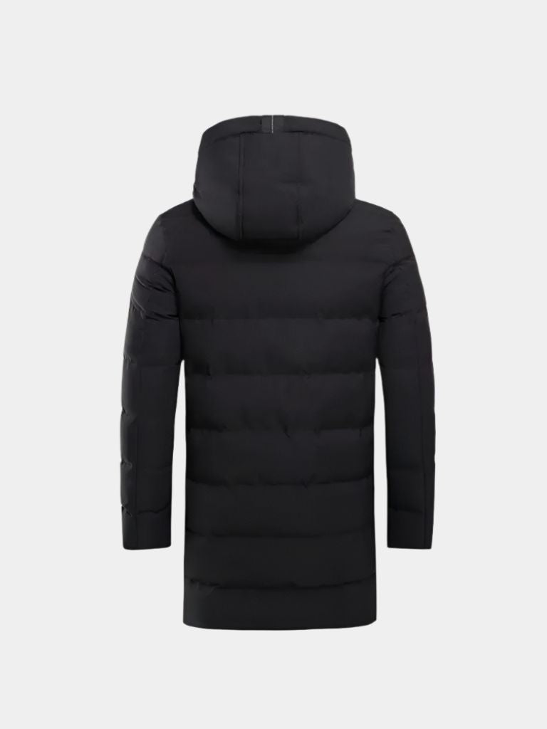 Rowan Long Minimalist Puffer Coat