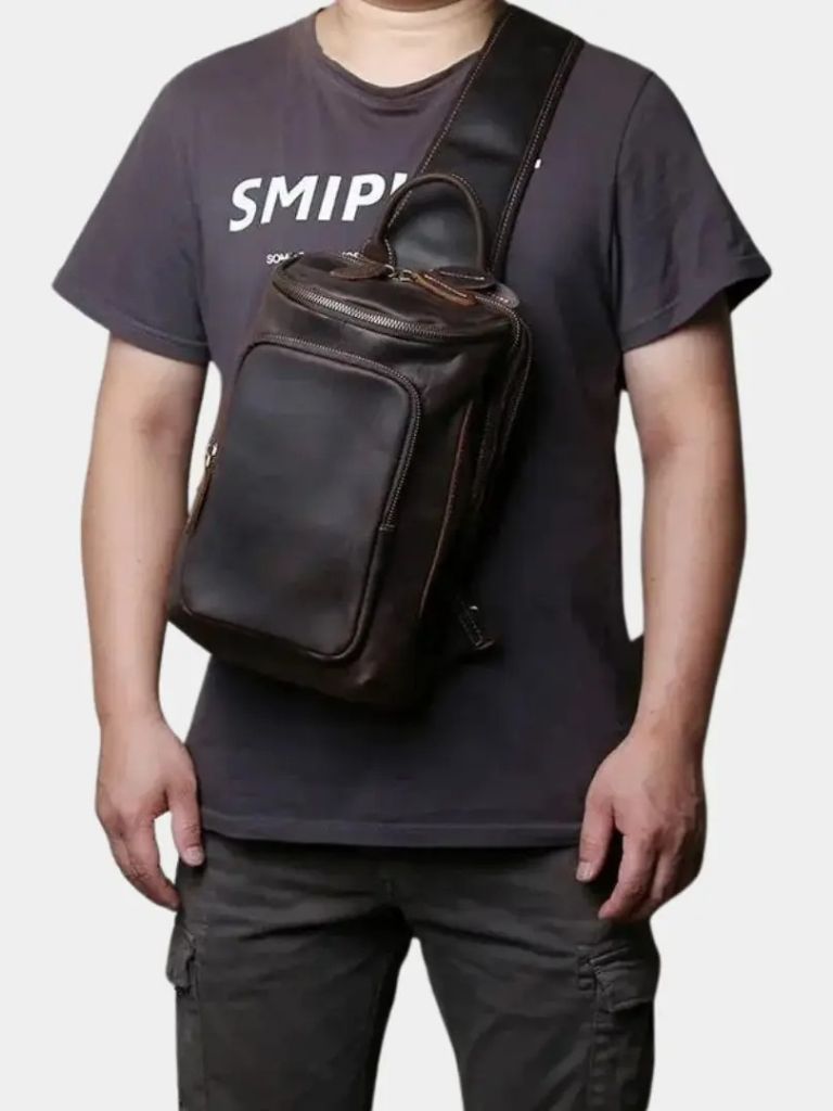 Contemporary Box-Style Shoulder Bag - Rowan