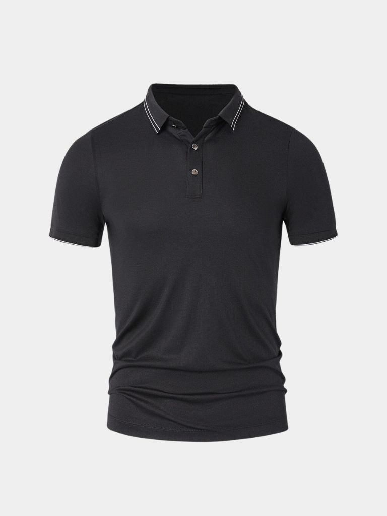 Polo with Obsidian Trim – Rowan