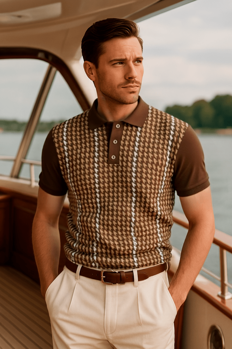 Old Silver Aesthetic Polo - Rowan