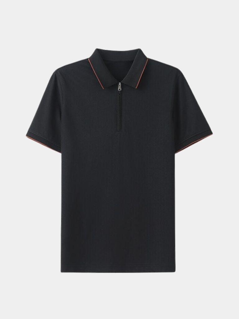 Quarter Zip Polo by Régis – Rowan