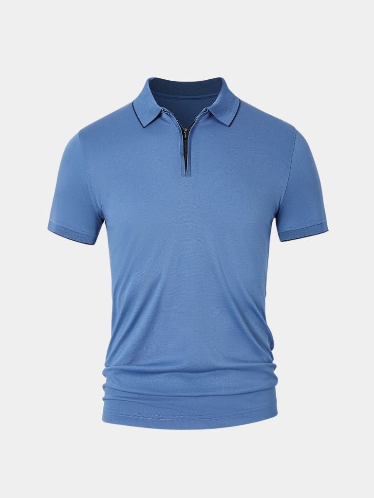 Quarter Zip Polo by Régis – Rowan
