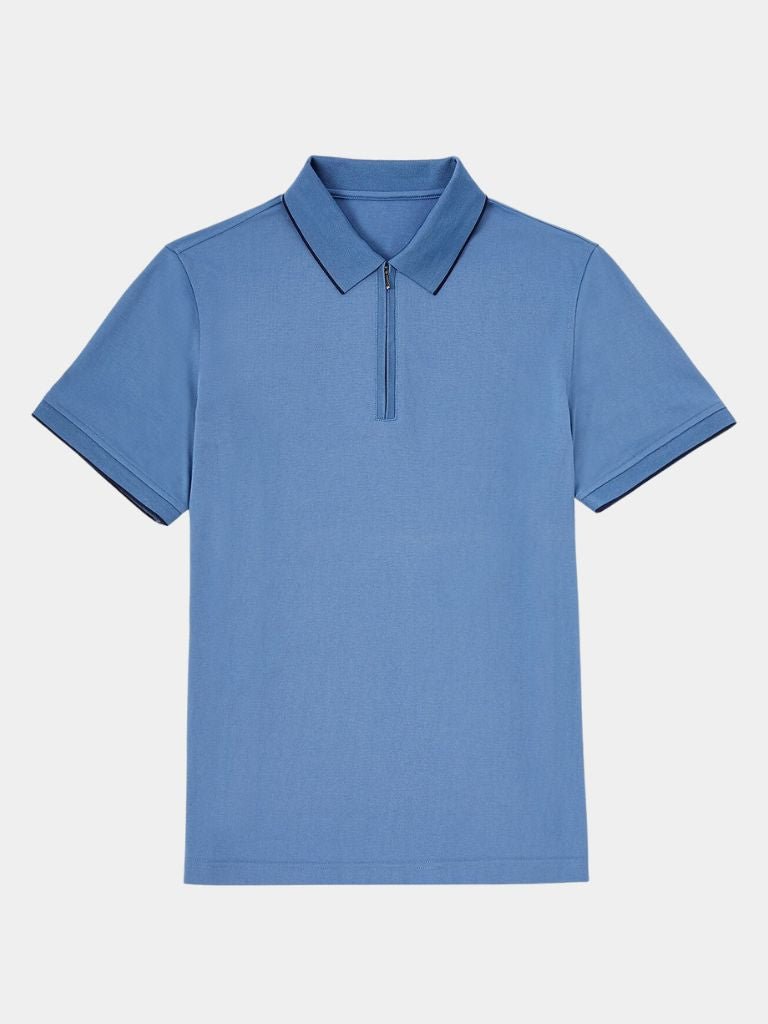 Quarter Zip Polo by Régis – Rowan