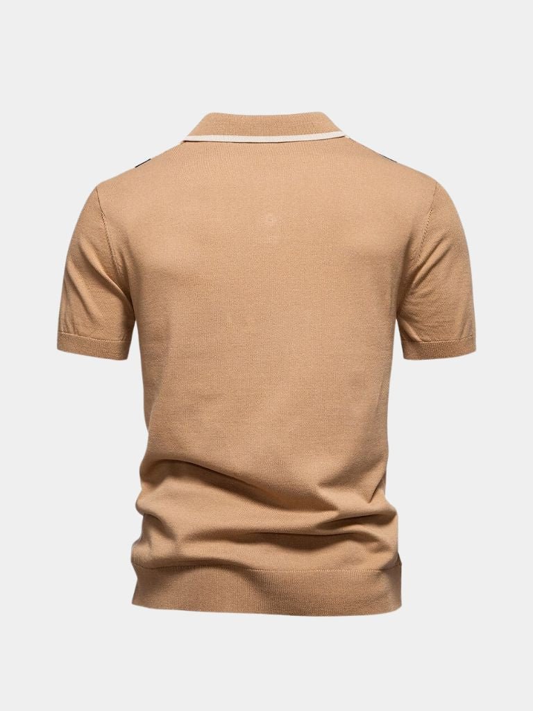 Retro Striped Polo – Rowan