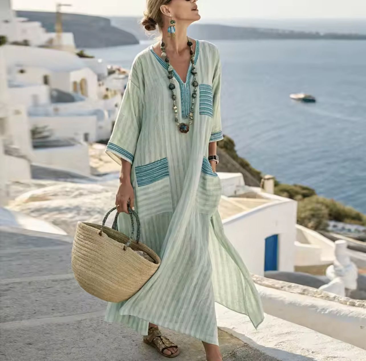 Elegant Long Mary Dress for a Stylish Summer Look