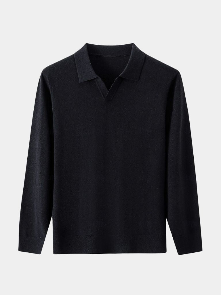 Royal Comfort Long Sleeve Polo - Rowan
