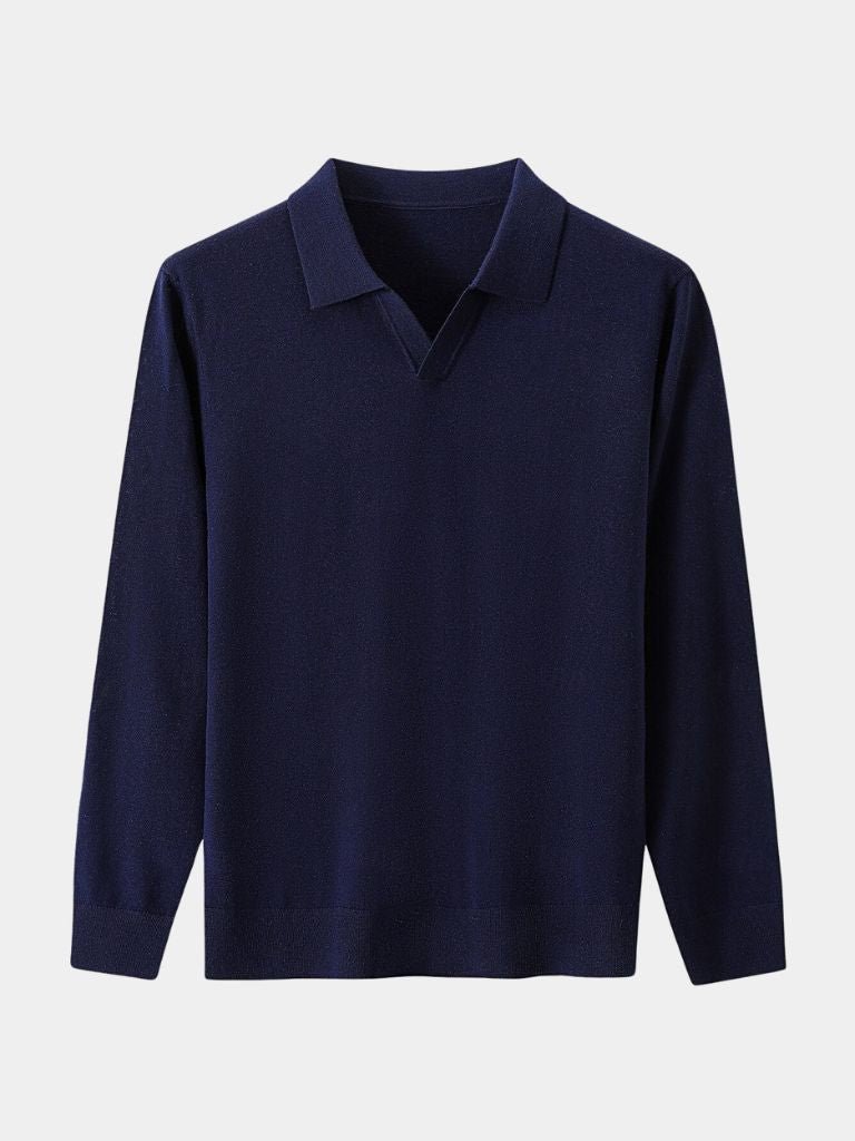 Royal Comfort Long Sleeve Polo - Rowan