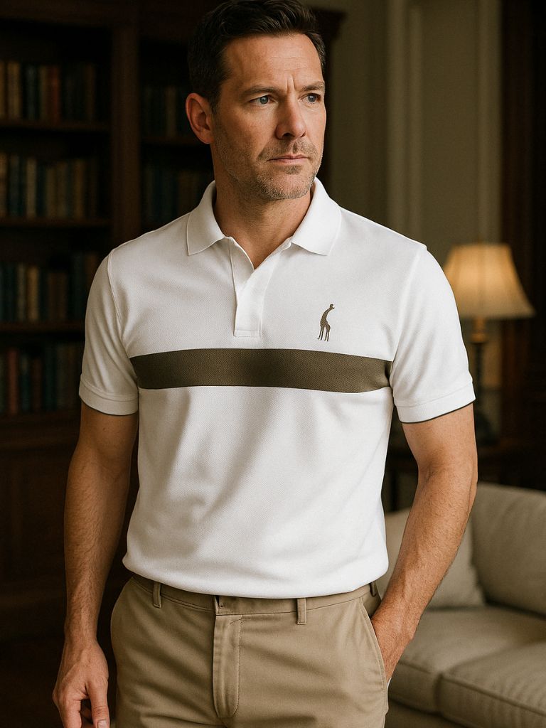 Savanna Striped Polo – Rowan