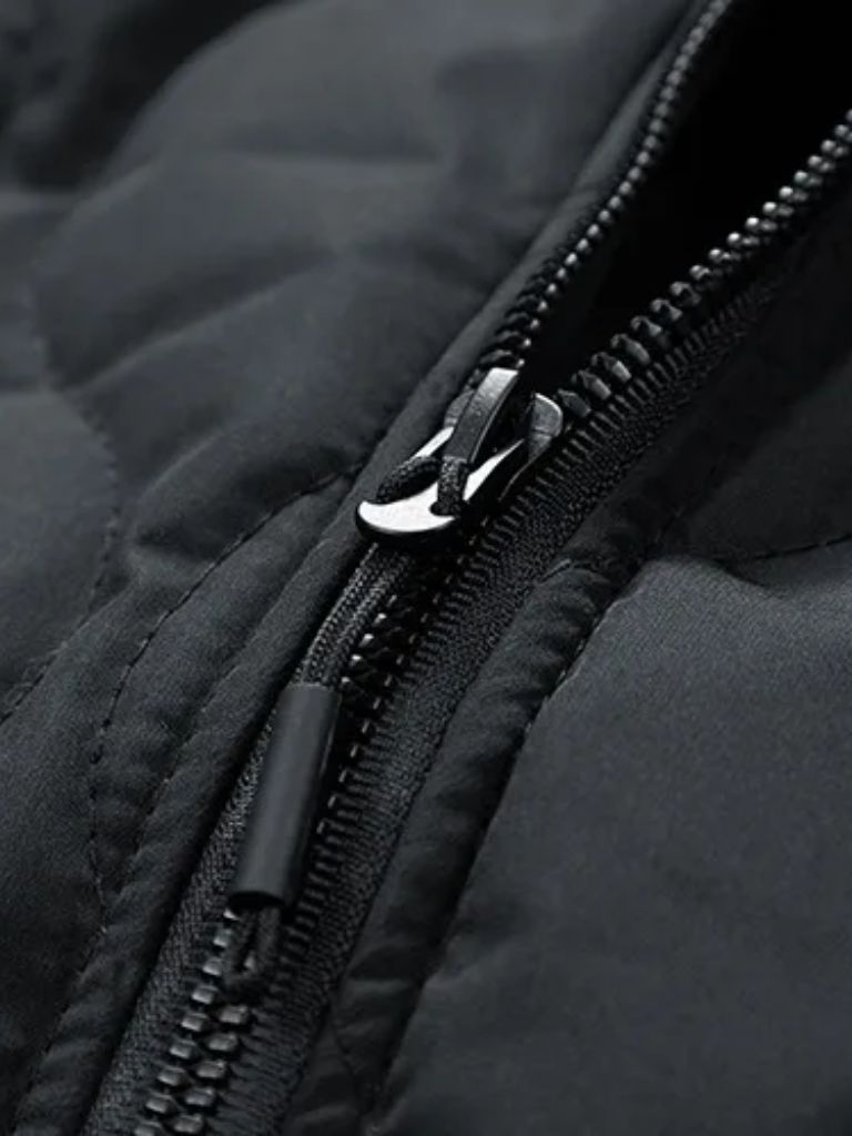 Rowan Padded Sherpa Sleeve Bomber Jacket