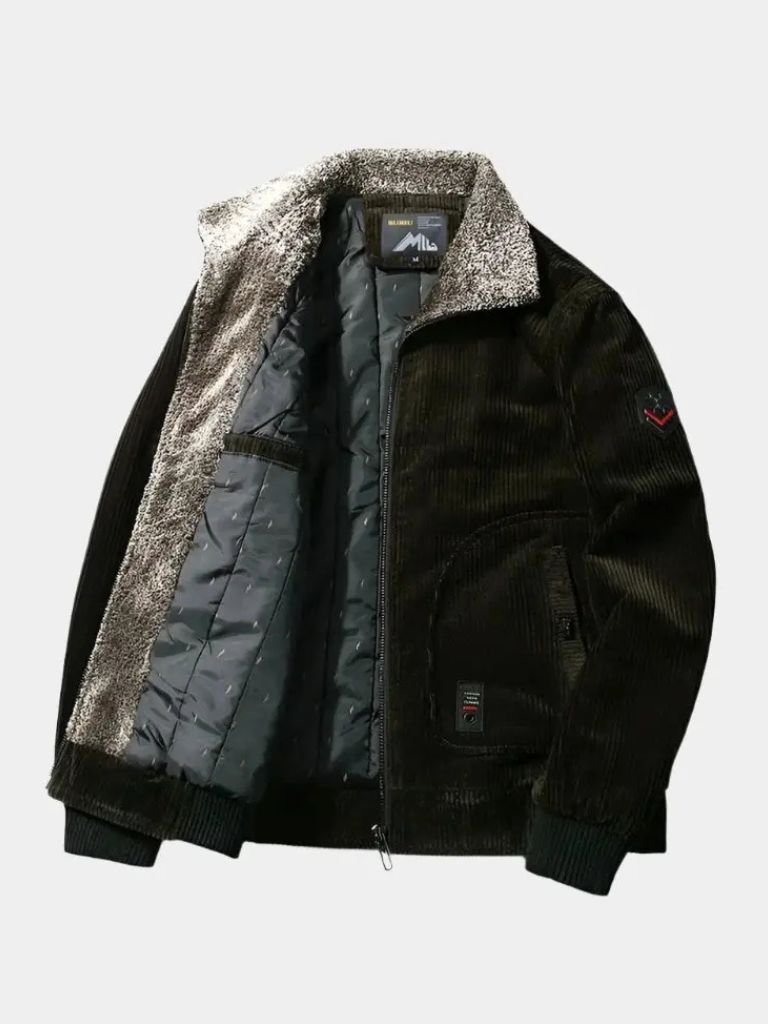 Rowan Corduroy Thermal Windbreaker Jacket