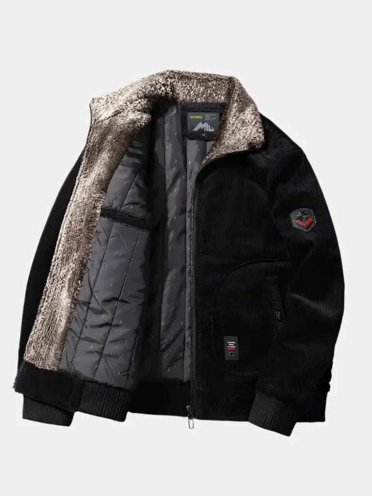 Rowan Corduroy Thermal Windbreaker Jacket