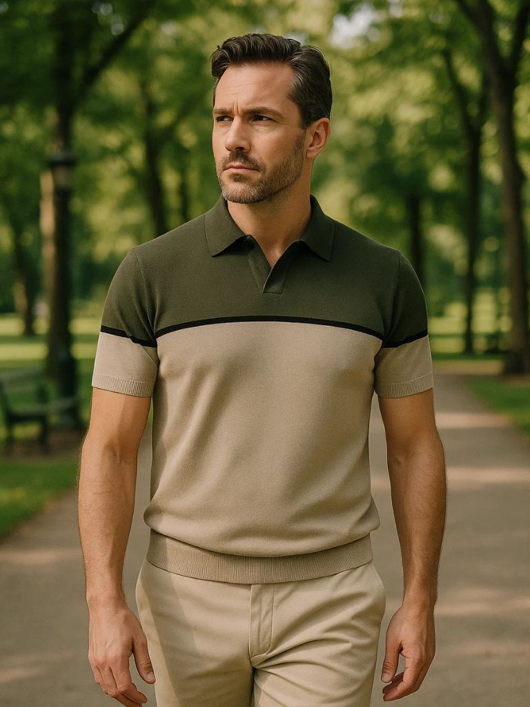 Tanned Velvet Polo – Rowan