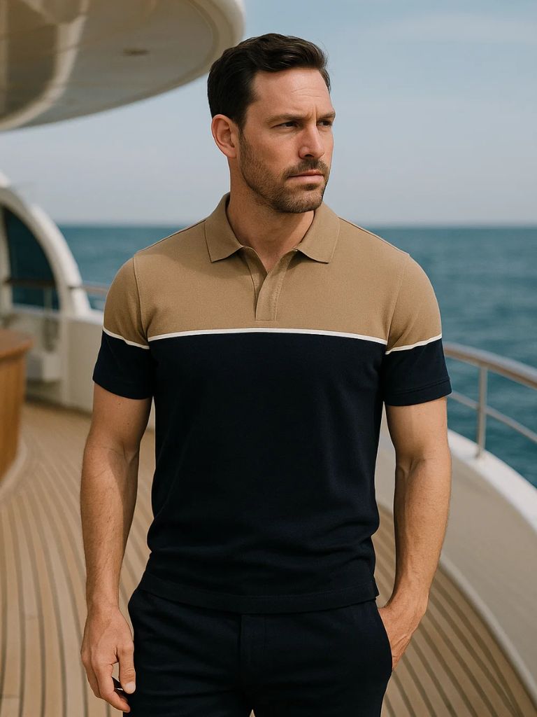 Tanned Velvet Polo – Rowan